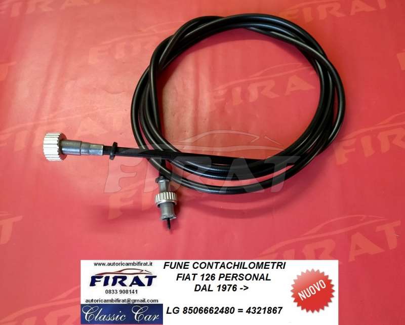 FUNE CONTACHILOMETRI FIAT 126 PERSONAL